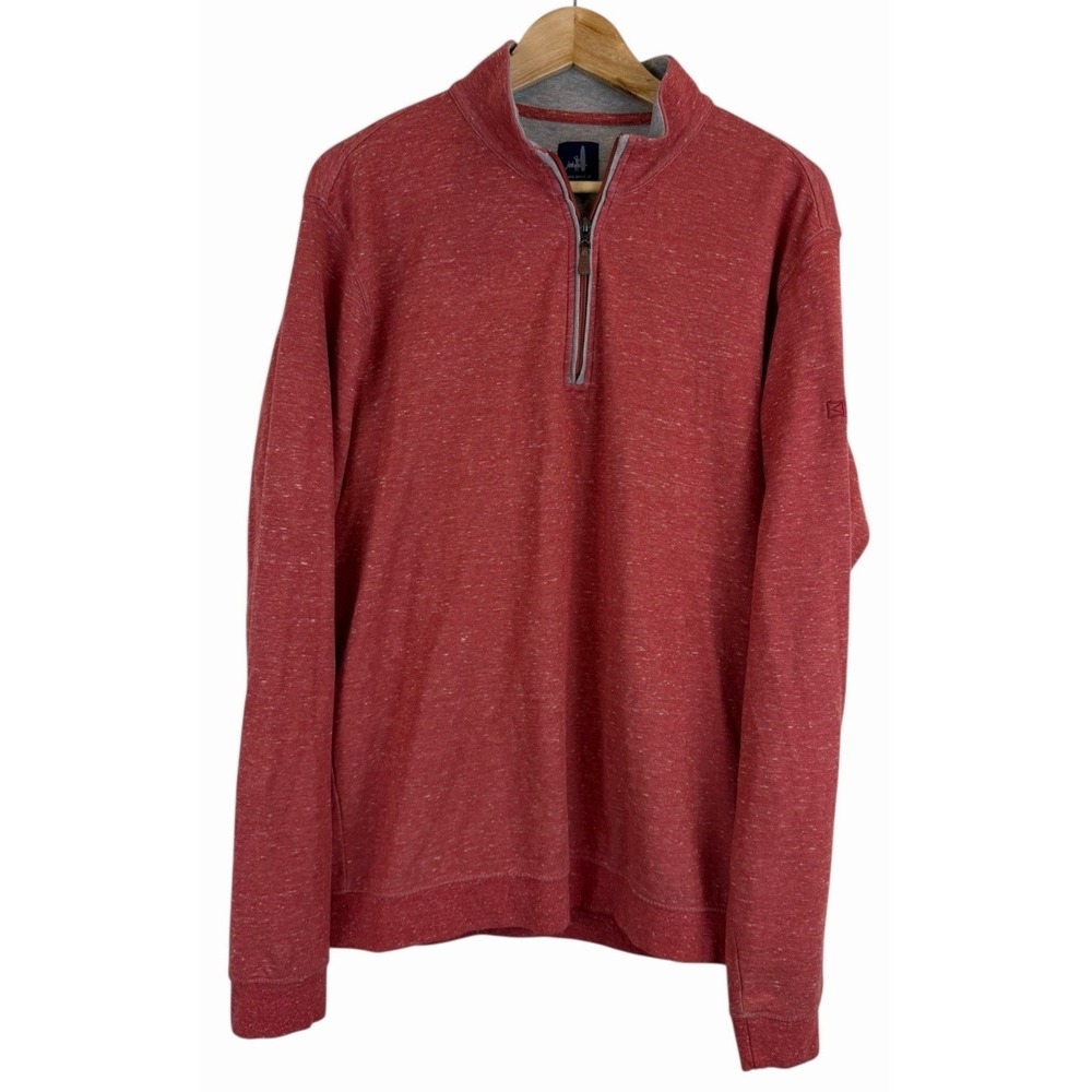 JOHNNIE-O Sully Style 1/4 Zip Pullover Potion Size Large L‎ Amber Men's - Picture 2 of 10